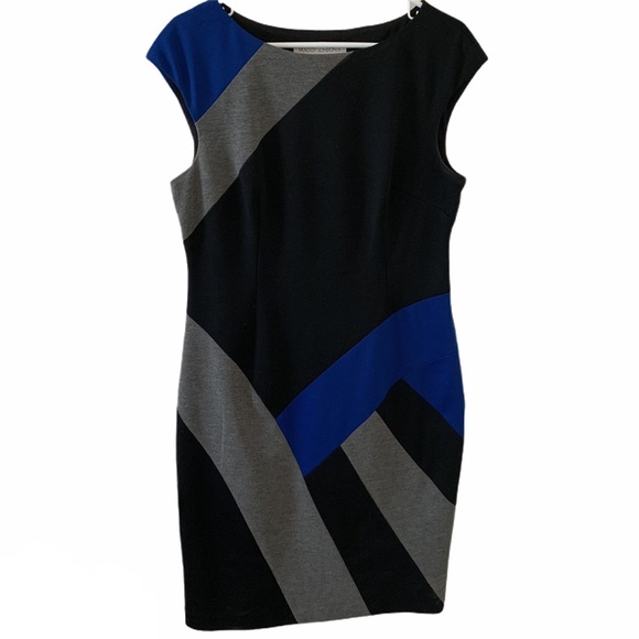Maggy London Dresses & Skirts - Maggy London Color Block Geo Dress 14